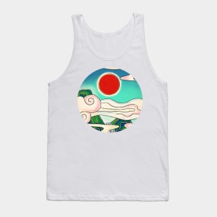 Minhwa: Sunrise (Korean traditional/folk art) Tank Top